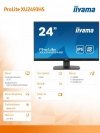 Monitor ProLite 23.8 cala XU2493HS-B6 IPS,HDMI,DP,2x2W,ACR