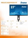 Monitor 27 cali XUB2797QSU-B1 IPS,HDMI,DP,100Hz,QHD,HAS(150mm),1ms,   2xUSB(3.2),2x2W,ADAPTIVE SYNC,FlickerFree /5y/