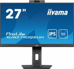 Monitor 27 cali XUB2790QSUH-B1 IPS,QHD,CAM,MIC,HDMI,DP,3xUSB(3.2),  100Hz,ADAPTIVE SYNC,FlickerFree,2x2W,WINDOWS HELLO