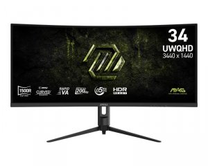 Monitor 34 cale MAG 342CQRF E20 UWQHD/Curved/200Hz/czarny