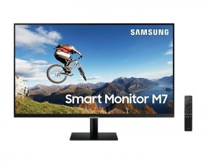 Monitor 31,5 cala LS32AM700URXEN VA 3840 x 2160 UHD 16:9 2xHDMI/1xUSB-C (65W) 8 ms (GTG) głośniki płaski SMART
