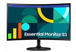 Monitor 27 cali S36GD VA 1920x1080 FHD 16:9 1xD-sub 1xHDMI 4 ms 100Hz zakrzywiony  1800R 2Yd2d (LS27D360GAUXEN)