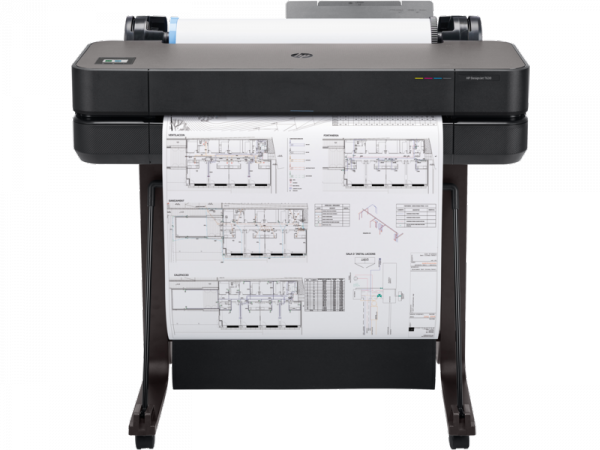 Ploter HP DesignJet T630 24″ (5HB09A) + Tusz czarny HP 80ml Oryginał oraz wysyłka GRATIS