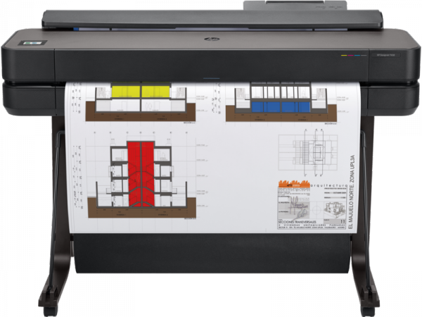 Ploter HP DesignJet T650 36″ (5HB10D) + 100m papieru GRATIS