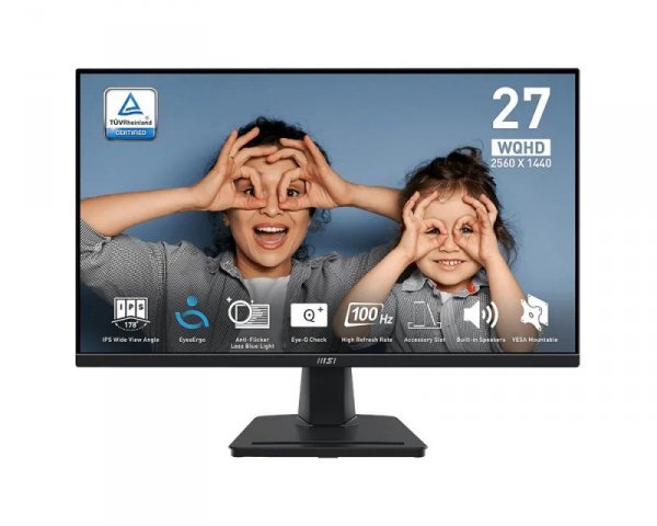 Monitor PRO MP275Q     27 cali/LED/QHD/FLAT/100Hz/Czarny