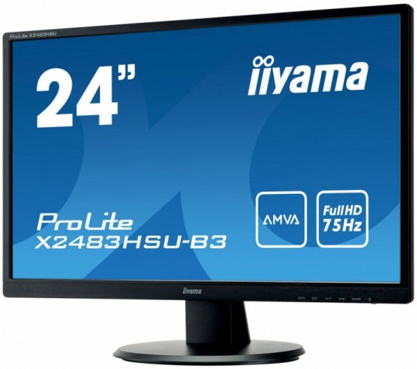 Monitor 23.8 ProLite X2483HSU-B3 AMVA,HDMI,USB,DP,2x2W