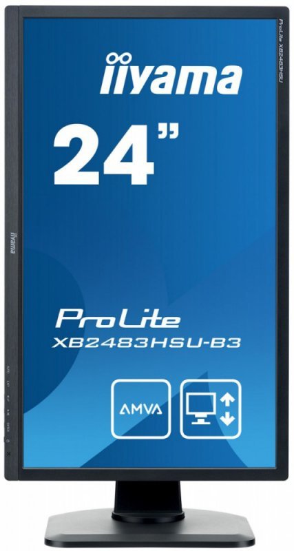 Monitor 23.8 ProLite XB2483HSU-B3 HDMI,DP,USB,AMVA,PIVOT
