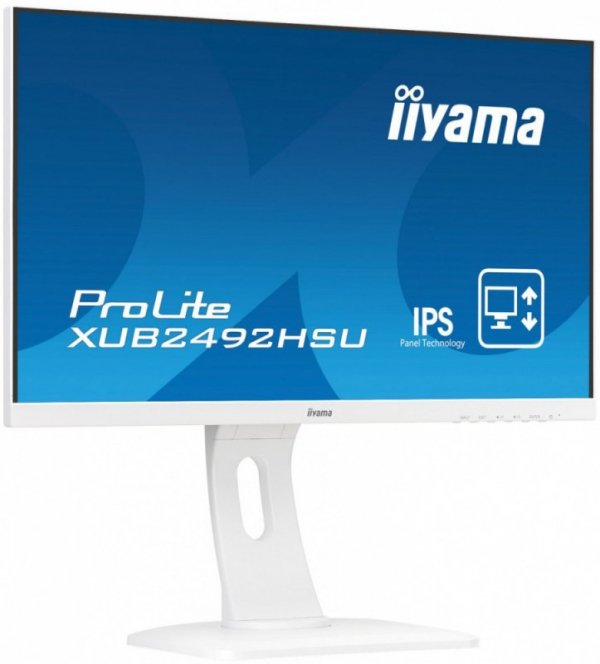 Monitor 23.8 cala XUB2492HSU-W1 IPS,HDMI,DP,USB,Biały,PIVOT