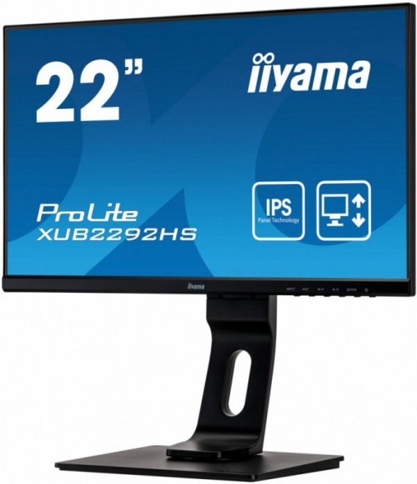 Monitor 21,5 XUB2292HS IPS,VGA/HDMI/DP/PIVOT