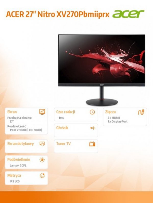 Monitor 27 Nitro XV270Pbm iiprx