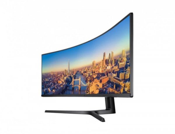 Monitor  49 cali LC49J890DKRXEN VA 3840x1080 Dual FullHD 32:9   1xHDMI 2xUSB-C 1xDP 5ms HAS głośniki zakrzywiony 3Y NBD