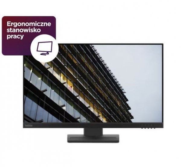 Monitor 23.8 ThinkVision E24-28 LCD 62B6MAT3EU (bez Tiny support)