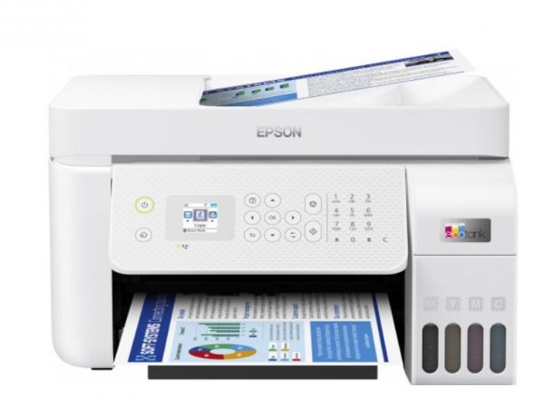 Urządzenie wielofunkcyjne MFP ITS L5296 colorA4/33ppm/FAX/USB/WiFi/LAN Białe