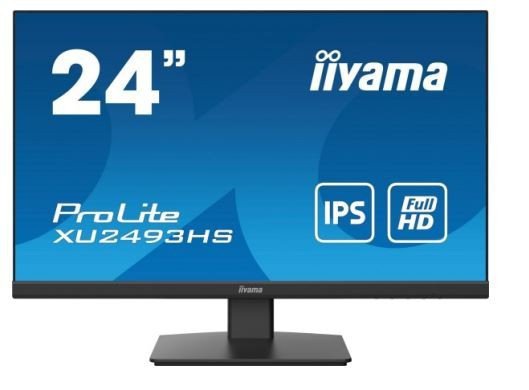 Monitor 24 cale XU2493HS-B4 IPS.HDMI.DP.VGA.2xW.4MS.