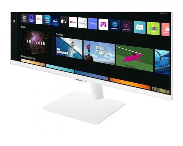 Monitor 27 cali LS27BM501EUXEN VA 1920x1080 FHD 16:9 2xHDMI 4 ms (GTG) głośniki płaski biały SMART 2 lata d2d