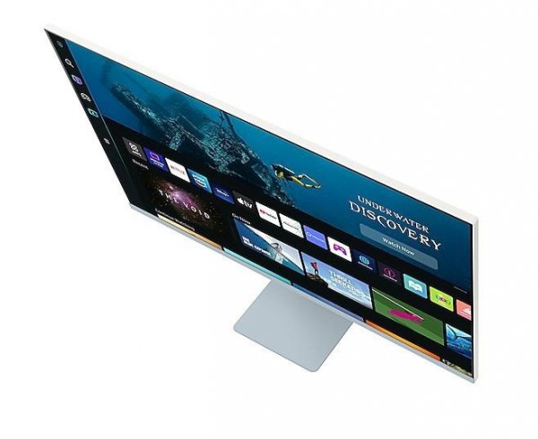 Monitor 32 cale LS32BM80BUUXEN VA 3840x2160 UHD 16:9 1xMicro HDMI/1xUSB-C+1xUSB-C (65W) 4 ms (GTG) HAS Webcam głośniki płaski ni