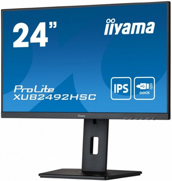 Monitor 24 cale XUB2492HSC-B5 IPS,USB-C,HDMI,DP,USB3.0,HAS(150mm)