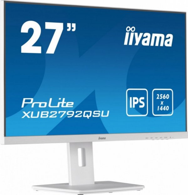 Monitor 27 cali &#039;XUB2792QSU-W5 IPS,WQHD,HDMI,DP,DVI,HAS(150mm),biały