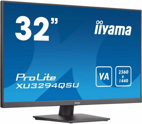 Monitor 31.5 cala XU3294QSU-B1 VA,WQHD,HDMI,DP,USB 3.0,2x2W