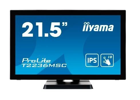 Monitor dotykowy 22 cale T2236MSC-B3 POJ.10pkt.HDMI,DP,VGA,USB3.0,2x2W