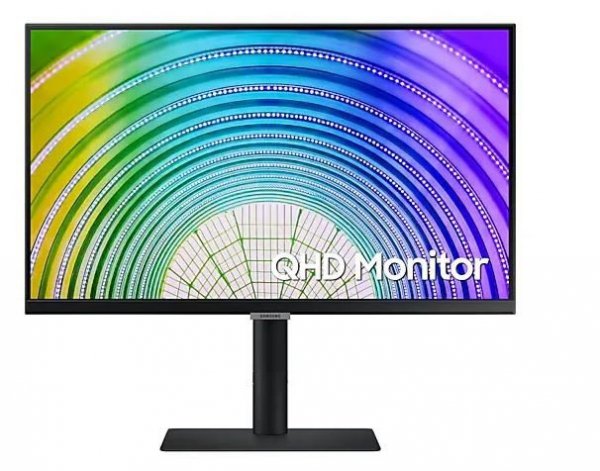 Monitor 24 cale ViewFinity S6 IPS 2560x1440 WQHD 16:9 1xHDMI 1xUSB-C 2xDP (In+Out) 1xUSB 3.0, 2xUSB 2.0  5ms HAS+PIVOT płaski 3 