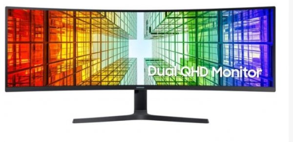 Monitor 49 cali LS49A950UIPXEN VA 5120x1440 DQHD 32:9 2xHDMI 1xUSB-C (90W) 1xDP 3xUSB 3.0 LAN (RJ45) 4ms HAS głośniki zakrzywion