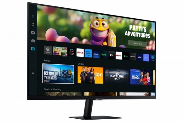 Monitor 27 cali LS27CM500EUXDU VA 1920x1080 FHD 16:9 2xHDMI 4ms(GTG) WiFi/BT głośniki płaski SMART 2 lata d2d
