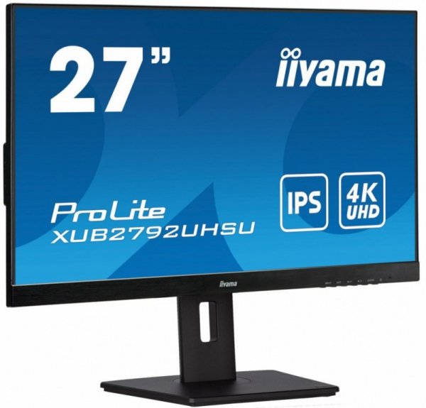 Monitor 27 cali  XUB2792UHSU-B5 4K,IPS,DVI,DP,HDMI,PIP,250cd,USB3.0