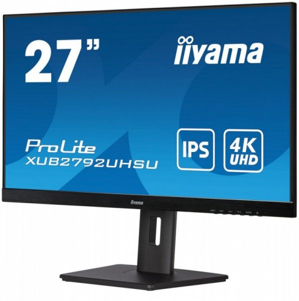Monitor 27 cali  XUB2792UHSU-B5 4K,IPS,DVI,DP,HDMI,PIP,250cd,USB3.0