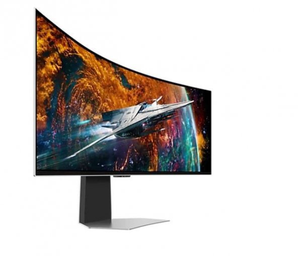 Monitor 49 cali LS49CG950SUXDU OLED 5120x1440 DQHD 32:9 1xHDMI 1xDP 3xUSB 3.0 0,03ms(GTG) WiFi/BT głośniki zakrzywiony HAS 240Hz