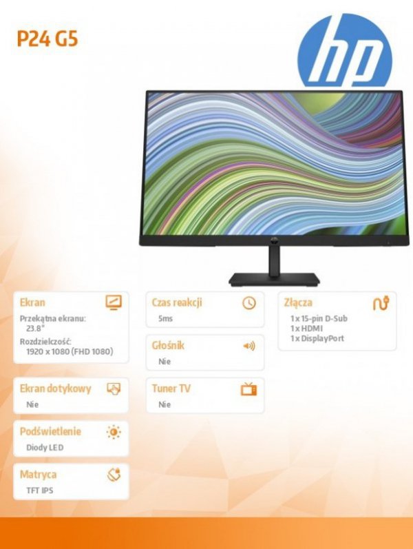 Monitor  P24 G5 FHD                 64X66AA