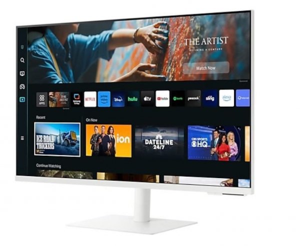 Monitor 32 cale SMART M7 VA 3840x2160 UHD 16:9 1xHDMI 2x USB 2.0 1xUSB-C (65W) WiFi/BT 4ms(GTG) głośniki płaski biały 2Yd2d (LS3