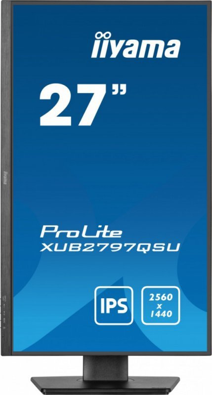 Monitor 27 cali XUB2797QSU-B1 IPS,HDMI,DP,100Hz,QHD,HAS(150mm),1ms,   2xUSB(3.2),2x2W,ADAPTIVE SYNC,FlickerFree /5y/