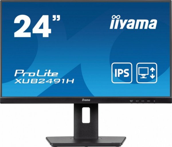 Monitor 24 cale XUB2491H-B1 IPS, HDMI, DP, 2x2W, HAS, Pivot