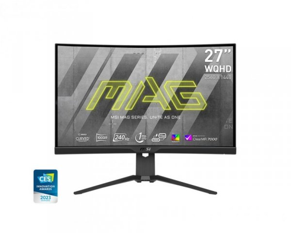 Monitor 27 cali MAG 275CQRXF LED/QHD/Curved/240Hz/czarny