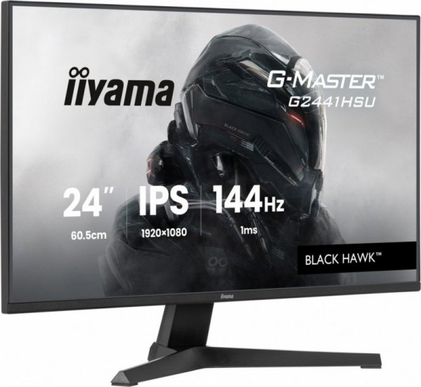 Monitor 23,8 cala G2441HSU-B1 IPS,FHD,144Hz,1ms,2xUSB,350cd,HDMI,DP
