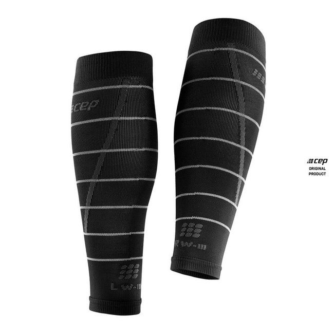 CEP Opaski kompresyjne odblaskowe REFLECTIVE dla mężczyzn (20-30mmHg)