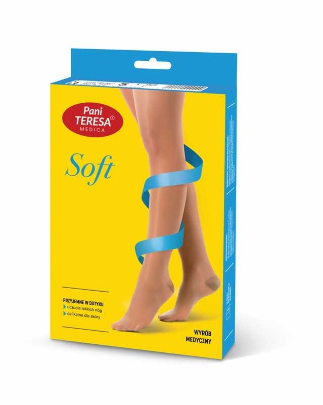 PANI TERESA SOFT Podkolanówki profilaktyczne (10 - 14 mmHg)
