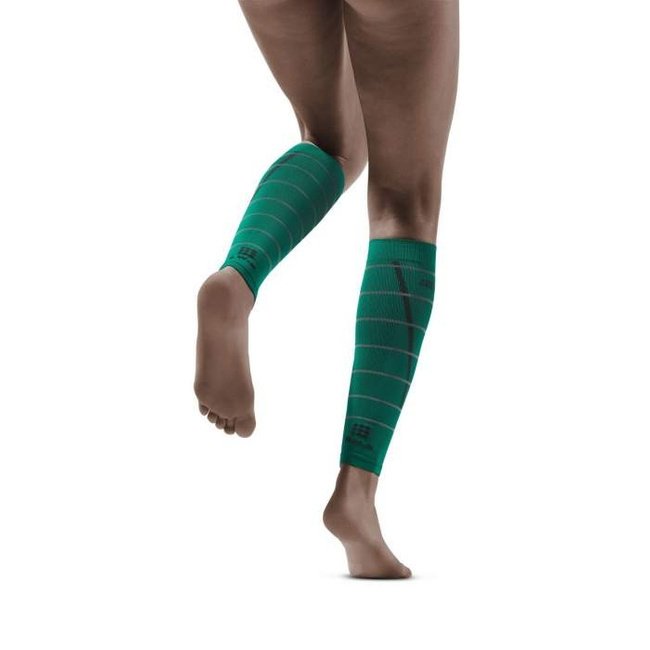 CEP Opaski kompresyjne odblaskowe REFLECTIVE dla kobiet (20-30mmHg)