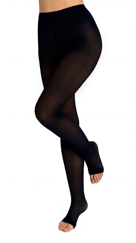 PANI TERESA PREMIUM delicate Rajstopy medyczne uciskowe CCL 2 - TRANSPARENTNE