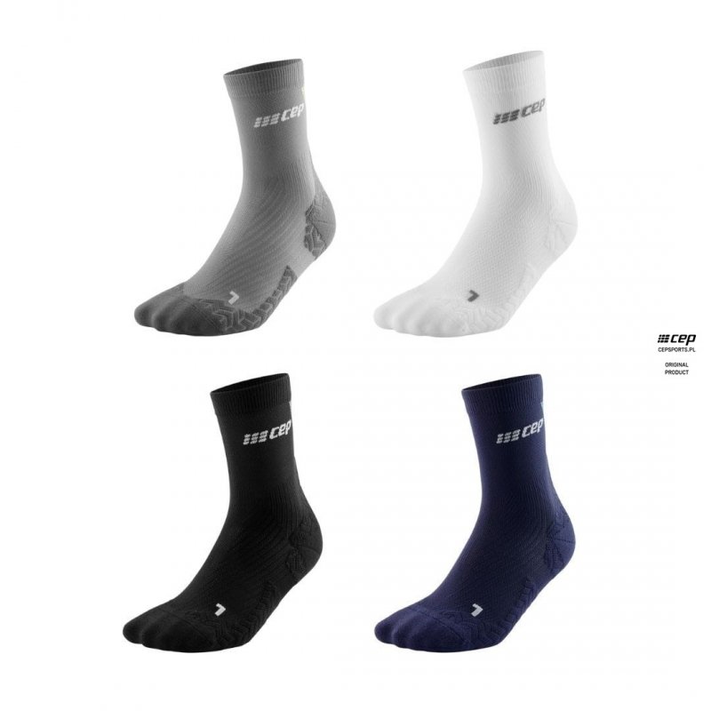 CEP Ultralight męskie skarpetki do biegania Ultralekkie 4.0 Mid-cut