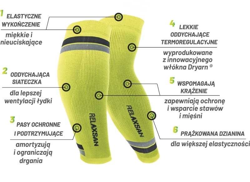 RelaxSan Sport rękaw kompresyjny 