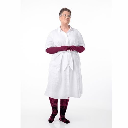 JUZO SOFT Pończochy samonośne uciskowe II stopnia kompresji  (23-32mmHg) BATIK Collection