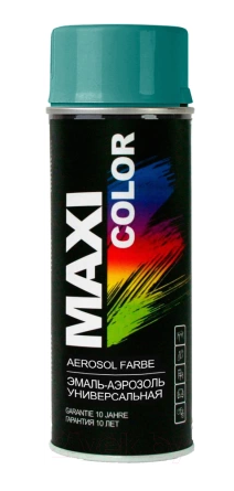 Turkusowy lakier farba spray maxi RAL 5021 emalia uniwersalna 400 ml 