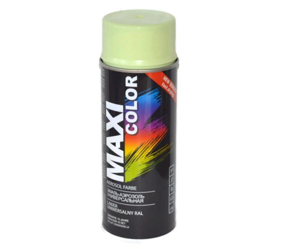 Zielony pastelowy lakier farba spray maxi RAL 6019 emalia uniwersalna 400 ml 