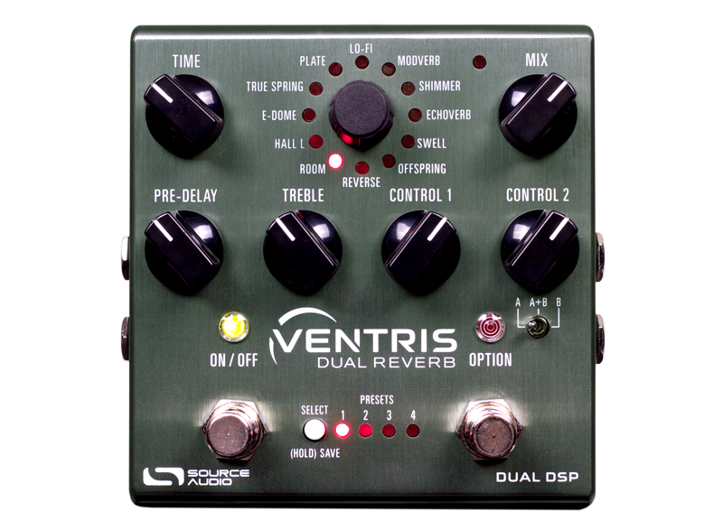 Source Audio Ventris Dual Reverb - Reverb - Efekty podłogowe - RockTone