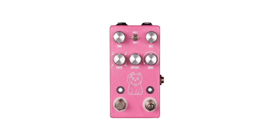 訳あってお買い得！30～80％OFF Lucky JHS Cat podłogowe Efekty - Delay - Pink - Delay - ギター