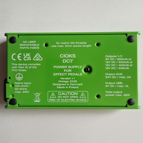 Cioks DC7 Lamborgini Green Limited Edition