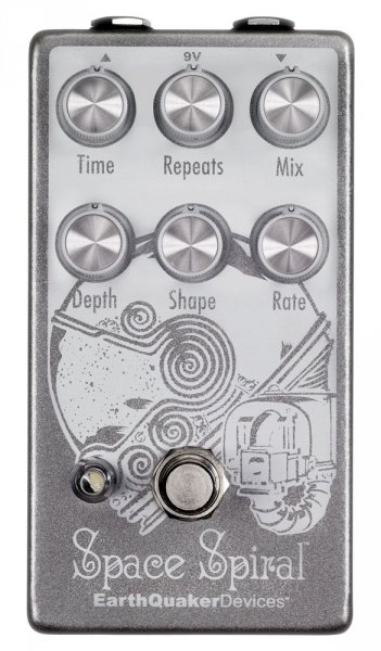 EarthQuakerDevices Space Spiral V2 - analogue-Voiced Digital Delay
