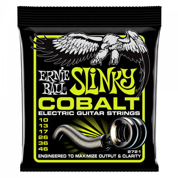 Ernie Ball Cobalt Slinky 10-46 3 pack